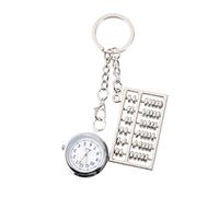 VALICLUD Reloj De Bolsillo Digital Automático Llavero Lindo Hombres Cadenas Funcionar Titanio Accesorios Patas Cordón Soportes De Placa para Exhibición Mercadería Tarjeta Robot Llaves Metal