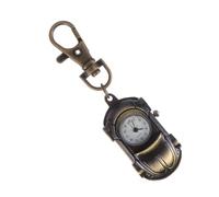 VALICLUD Reloj de Bolsillo Vintage Cadena Diseño Creativo Forma de Coche Reloj Decorativo para Ropa Obsequio Retro para Hombre y Mujer Accesorio Práctico y Original