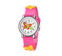 VALICLUD Reloj para Digital Mirar Chicas Vigilatorio Inteligente para Iluminar Desde El Fondo Relojes para Reloj para Niñas Relojes para Niñas Pequeño Rosy