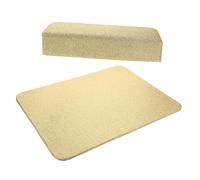 VALICLUD Reposabrazos para Manicura 2 Piezas con Diseño de Brillo Almohada de Microfibra para Uñas Soporte Compacto y para Salón o Casa