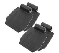 VALICLUD Reposapiés Abatibles para Silla de Ruedas 4 Unidades Diseño Ergonómico Soporte Estable para Talón Material Resistente para Uso Prolongado Accesorios para Silla de Transporte