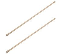 VALICLUD Riel Metálico para Estantería Barra Separadora de Estantería Aleación de Aluminio 8mm Dorado para Revistas y Vino y Hogar