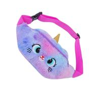 VALICLUD Riñonera Infantil De Unicornio Suave y Cómoda Bolso De Viaje para Niño Niña Diseño De Unicornio Accesorio Práctico para Camping y Senderismo