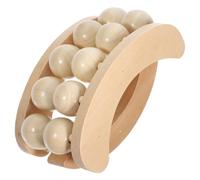 VALICLUD Rodillo de Masaje de Madera Compacto y Ligero Masajeador Manual para Espalda y Cuerpo para Relajar Músculos Casa