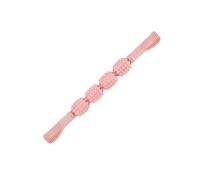 VALICLUD Rodillo de Masaje Muscular Creativo Rosa Abs, Herramienta de Fitness Cuatro Ruedas para Masaje Corporal Completo, Mejora Circulación Sanguínea, Adecuado para Piernas, Cuello