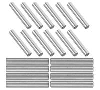 VALICLUD Rodillo de Presión de Cobre para Grabadora de Casetes, 20 Piezas, Eje 2.0 X 12 Mm, Rodillo de Rodamiento para Reproductor de Audio y Vídeo, Suministros de Radio Portátil