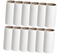 VALICLUD Rodillo Quitapelusas Portátil Adhesivo para Pelo de Mascotas y Ropa, Práctico Quitapelos de 12 Piezas Recambios, Compacto para Uso Doméstico Viaje