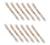 VALICLUD Rollos De Mezuzá Judaicos para Puerta Exterior 12 Piezas con Pergaminos Bíblicos Tradicionales Decoración Religiosa Israelí para Bendición y Protección del Hogar