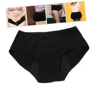 VALICLUD ropa interior a prueba de fugas para adultos pantalón urinario para el hogar pañal lavable pantalón urinario pañal para casa tela Black