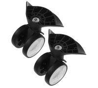 VALICLUD Ruedas Giratorias para Maleta De Plástico, Repuesto Pequeño, Accesorios para Equipaje De Viaje, Diseño Flexible 360°, Reparación para Maletas Rígidas