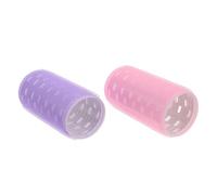 VALICLUD Rulos para Flequillo 2 Piezas de Plástico sin Calor para Mujeres, Volumen Natural y Estilo Coreano Fácil de Usar en Ocasiones Obsequios y Uso Diario