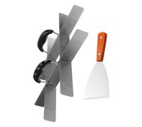 VALICLUD Separador de Pasteles de Acero Inoxidable 9 Divisiones con Mango Ergonómico y Espátula Inclinada para Tiramisú Cortador y Porcionador Versátil para Repostería y Cocina Doméstica