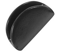 VALICLUD Servilletero de Cerámica Negro Diseño Simple para Almacenamiento de Servilletas y Decoración de Escritorio Adecuado para Sala de Estar o Bar