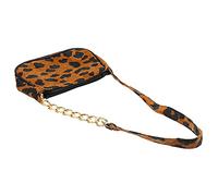 VALICLUD Sling Bag Pequeño Bolso Cuadrado Chian Vintage Bolso Cruzado Bolso Bandolera Mini Guepardo a Través del Bolso Lateral Bolso De Noche Monedero Móvil Otoño e Invierno Bolso Diagonal