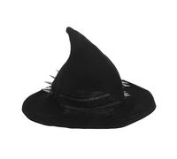 VALICLUD Sombrero Steampunk Gótico para Mujer Mano con Pinchos de Remache Accesorio de Disfraz Cálido y Duradero para Halloween y Fiestas de Cosplay