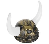 VALICLUD Sombrero Vikingo De Guerrero Romano, Accesorio Divertido Para Fiestas De Cosplay, Sombreros Reutilizables, Sombrero Vikingo, Gorra De Carnaval, Casco Para Adultos Para Fiesta.