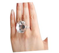 VALICLUD Soporte de Cristal Extensión de Pestañas Anillo Adhesivo de Vidrio Mantener el Fresco y Evitar Secado Ligero y Portátil de Pestañas Color Aleatorio