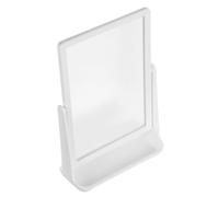 VALICLUD Soporte de Menú de Mesa Blanco para Restaurante Expositor de Tarjetas y Etiquetas para Hotel Exhibidor de Escritorio para Festivales y Publicidad