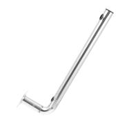 VALICLUD Soporte de Montaje en Poste de Acero Inoxidable Tipo L para Antena Accesorio de Hardware Resistente para Instalación Interior y Exterior Soporte de Antena para Color Aleatorio