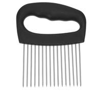 VALICLUD Soporte para Cortar Cebolla de Acero Inoxidable 304 Grande 16 Pasadores Herramienta Auxiliar para Picar Verduras Limón Tomate y Aguacate Adecuado para Cocina Doméstica y