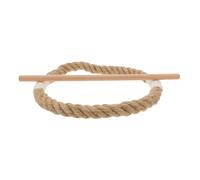 VALICLUD Soporte para Cortina De Madera Natural 30 Cm Abrazadera Redonda Interior 22 Cm, Accesorio para Decoración del Hogar, Uso En Restaurantes y Tiendas, Práctico y Duradero