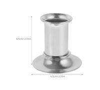 VALICLUD Soporte para Extintor de Moxa de Acero Inoxidable 3 CM Tapa para Barra de Moxibustión Portátil Dispositivo Seguro para Terapia Casa y Clínica