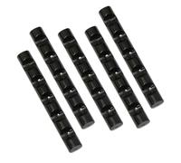 VALICLUD Soporte Piezas de Plástico 5 para Negro Bolígrafos de Uñas Anti-caos Rejillas, Cómodo Paquete y para Uso Personal y Diy para Decoración