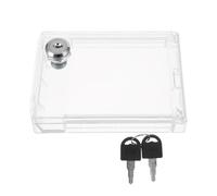 VALICLUD Tapa para Interruptor con Cerradura Transparente 13X94X26 CM para Aire Acondicionado Central Cubierta Protectora Infantil de Seguridad Eléctrica Caja de Plástico Resistente