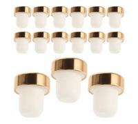 VALICLUD Tapón de Plástico en Forma de T Resistente a Roturas y Deformaciones 15 Piezas para Botellas de Aroma y Aceites Esenciales Compatible para Uso Hogar