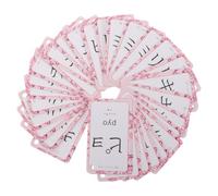 VALICLUD Tarjetas Didácticas de Japonés para Principiantes Rápido Dominio de Hiragana y Katakana, Material de Papel y Metal, Ideales Autoaprendizaje Portátil