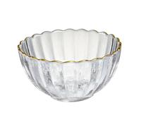 VALICLUD Tazón de Vidrio para Postres Resistente al Frío para Hornear y Almacenar Bowl Multiusos para Salsas Ensaladas y Frutas para Fiestas y Celebraciones