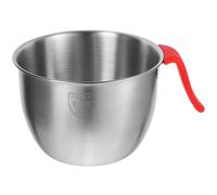 VALICLUD Tazón Inoxidable Multifuncional con Asa Recipiente para Huevos y Ensaladas Cuenco Grande para de Limpiar para Hornear y Preparar Alimentos