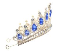 VALICLUD Tiaras De Princesa Elegante Con Gemas De Imitación Exquisita Para Cabello Para Fiestas De Princesa y Cumpleaños De Niñas