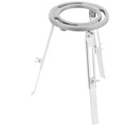 VALICLUD Trípode Experimental Elevable de Aluminio Fundido, Soporte Desmontable para Quemador y Lámpara de Alcohol, Trípode de Apoyo Ajustable Color Plata para Suministros de Laboratorio