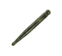 VALICLUD Varilla de Masaje de Jade Bordes Redondeados para Masaje Muscular y Circulación Sanguínea, Herramienta Tradicional para Pies y Dedos tras Largas Caminatas
