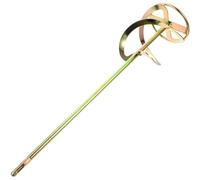 VALICLUD Varilla Mezcladora para Taladro Eléctrico 1 Pieza Cabezal Espiral Cuadrado, Accesorio para Hormigonera y Mezcla de Pintura, Cemento y Mortero, Herramienta Estilo Estilo Aleatorio