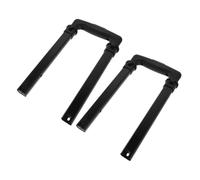 VALICLUD Varilla Telescópica para Maleta, Asa de Equipaje de Hierro, Negra, 2 Piezas, Ajuste de Posición Múltiple, para Trolley Bag y Travel Cases, Viaje