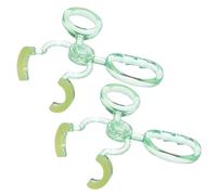 VALICLUD Varillas Aplicadoras Verdes para Lentes Invisibles 2 Unidades Herramienta Práctica para Insertar y Retirar Lentes de Contacto Accesorio Portátil Adecuado para Viajes y Eventos