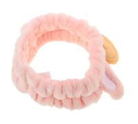 VALICLUD venda Elegante hacer diadema diademas para el cuidado de la piel de spa Diadilla facial de cuidado de la piel de baño Felpa rosa