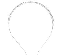 VALICLUD venda wedding headpiece for women tocado de novia de la boda Vine de cabello de hoja de flores de boda tadle de boda Ropa de cabeza nupcial tocados de novia Metal Plata