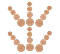 VALICLUD Vendajes Adhesivos de Tela Elástica Marrón Diseño Flexible y Transpirable 160 Unidades para Cuidado de Heridas para Dedos y Nudillos en Actividades al Aire Libre