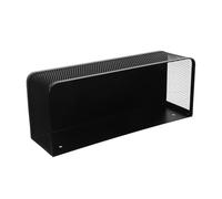 VALICLUD Wall Mounted Seasoning Rack Grande sin Taladro para Cocina Organizador Colgante de Condimentos Especias y Utensilios con Diseño de Malla Transpirable para Ajo y Jengibre