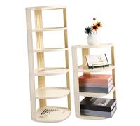 VALICLUD Zapatero Estrecho Alto de Plástico Organizador Modular para Zapatos y Accesorios Estantería Independiente Esquinera para Almacenamiento Casa Fácil Montaje y Diseño Moderno