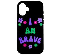 Valiente Soy Valiente Presente para EL Valiente Carcasa para iPhone 16