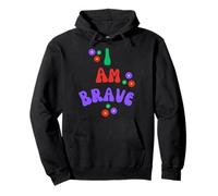 Valiente Soy Valiente Presente Sudadera con Capucha