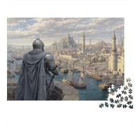 Valientes Caballeros, Flota de Barcos Rompecabezas para Adultos || 38x26cm/1000pcs Juegos Educativos De Decoración del Hogar