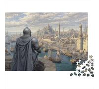 Valientes Caballeros, Flota de Barcos Rompecabezas Rompecabezas Juego De Habilidad para Toda La Familia 52x38cm/1000pcs