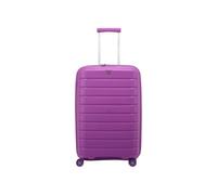 Valigeria Trolley rígido ampliable con 4 ruedas giratorias, doble compartimento, correas sujetadores, divisor interior cerrado de malla y dos bolsillos con cremallera. 67 x 42 x 25/30 cm Indefinido