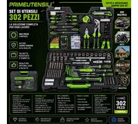Valigeta Portaherramientas 302 Piezas JBM Con Llaves Hexagonales Acero 53212