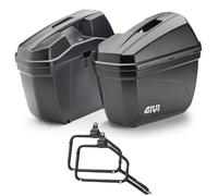 Valigias Laterales Con Soporte Givi E22N ROYAL ENFIELD METEOR 350 2023-2024